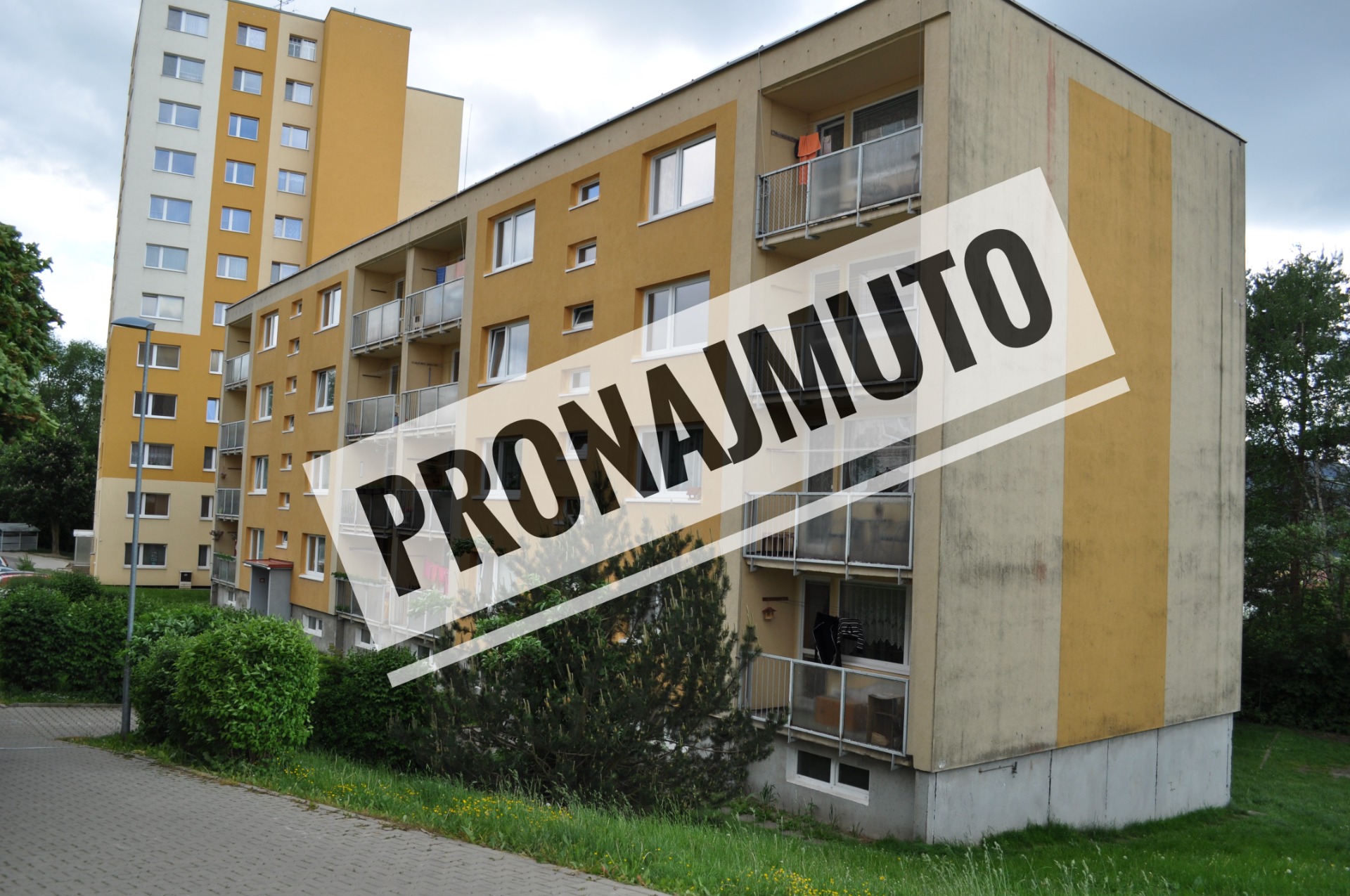 Pronájem bytu 3+1, ul. Pod Tratí, Hrádek nad Nisou